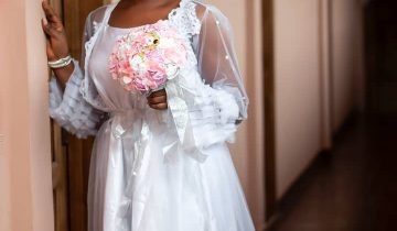 Beautiful bridal robes