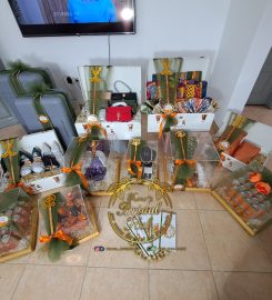 Dowry wrapping by Kour’s Bridal Hub